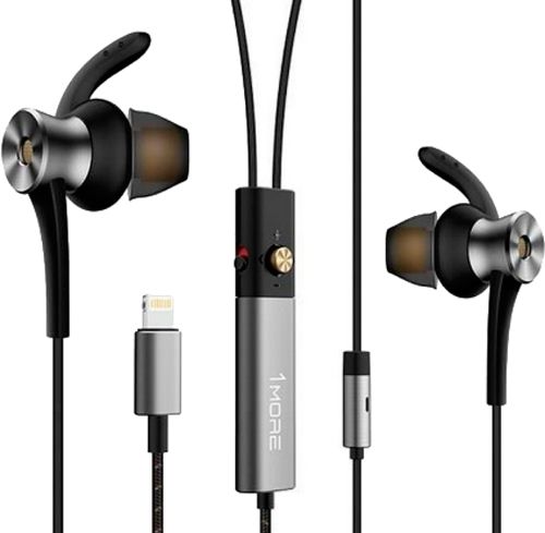 Гарнітура 1More Dual Driver Lightning ANC Mic E1004 grey 