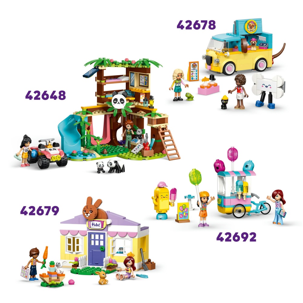 Конструктор LEGO Friends Приключенческая лодка «Аксолотль» 42681