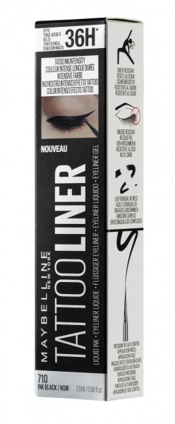 Подводка-фломастер Maybelline New York Tattoo Liner 710 черный 1,3 г