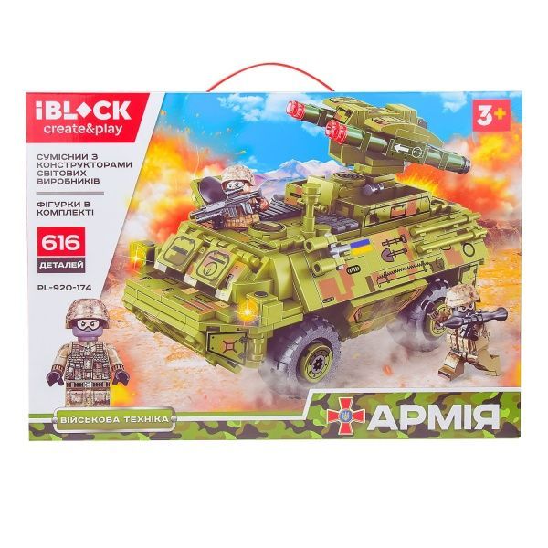 Конструктор Iblock Армия PL-920-174