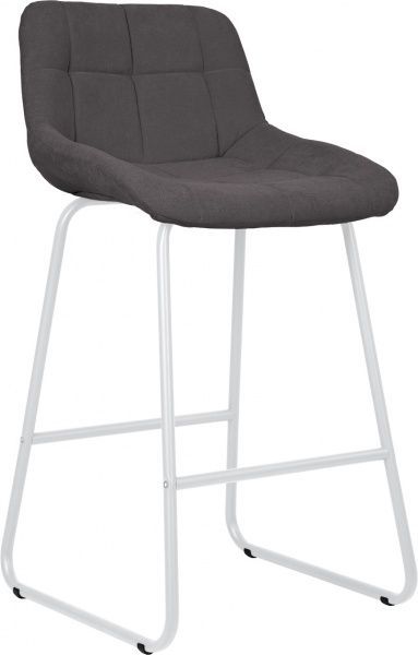 Стул барный Nowy Styl NICOLE HOKER CFS LB WHITE (BOX-2) (CH) SORO-95 темно-серый 
