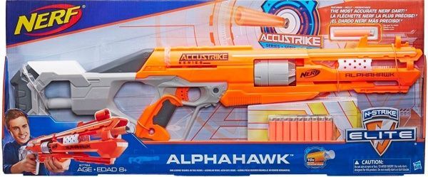 Бластер Hasbro Nerf Альфахок Аккустрайк B7784
