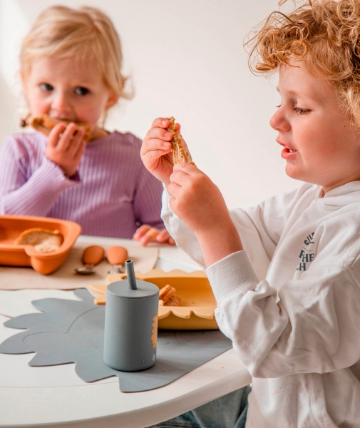 Коврик для посуды Tryco силикон пепельно-розовый TR-392839