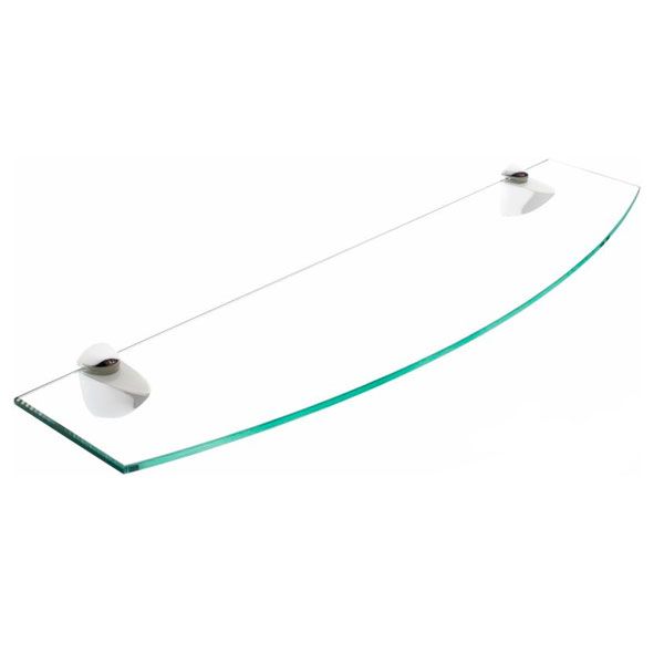 Полочка стеклянная АС 600x150 мм 