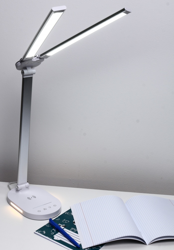 Настільна лампа Luna 10 Вт білий LML-0184QICCT-B