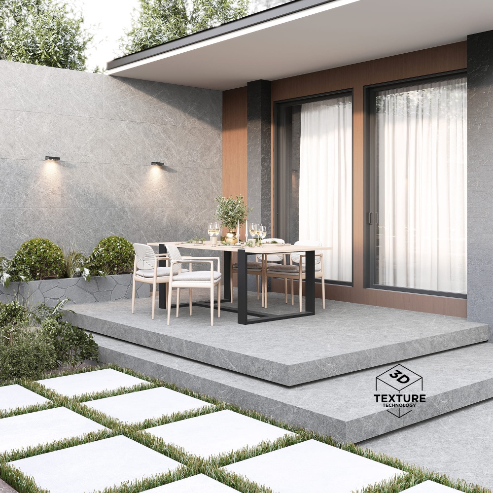 Плитка INTER GRES Belini сірий світлий 201 071/MR 60x120 см