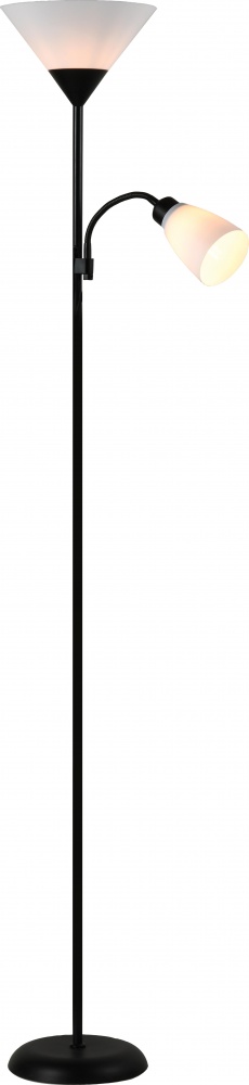 Торшер Sensio Monte-Carlo 60 Вт E27 черный с белым ALPL-TN028BL