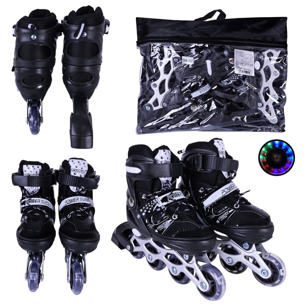 Роликовые коньки Shantou M RL25502 р. 34-37 в ассортименте