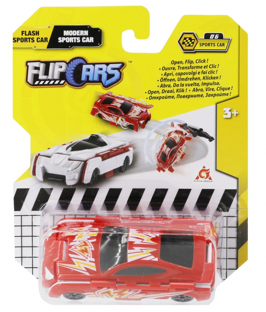 Машинка Flip Cars 2в1 Спорткар в ас. EU463875B