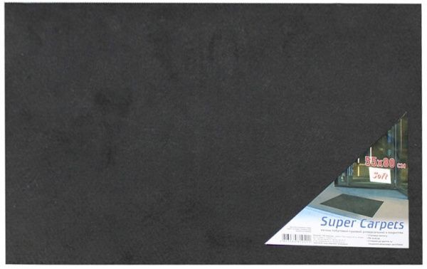 Коврик Киевгума Soft черный 55x80 см