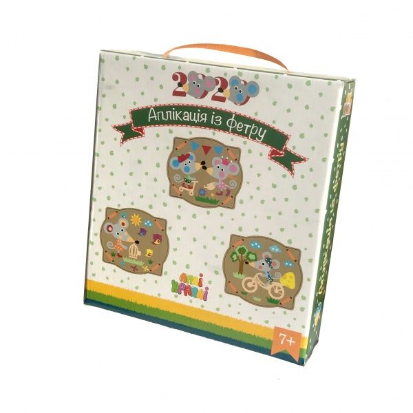 Набор для аппликации Аплі-Краплі Крыски из фетра 