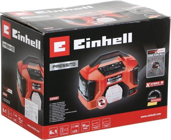 Компресcор автомобильный Einhell X-Change PRESSITO