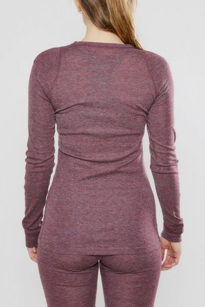Термобілизна Craft MERINO 180 SET W 1907887-488200 M бордовий меланж
