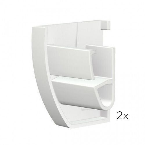 Комплект заглушек для подвеса картин Up Rail белый Artiteq