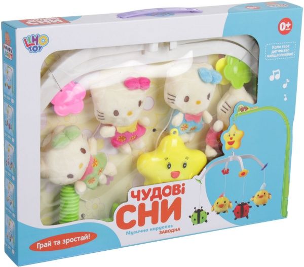 Мобіль Limo Toy на ліжечко з підвісками D089-90-1-2-3 ODT032289