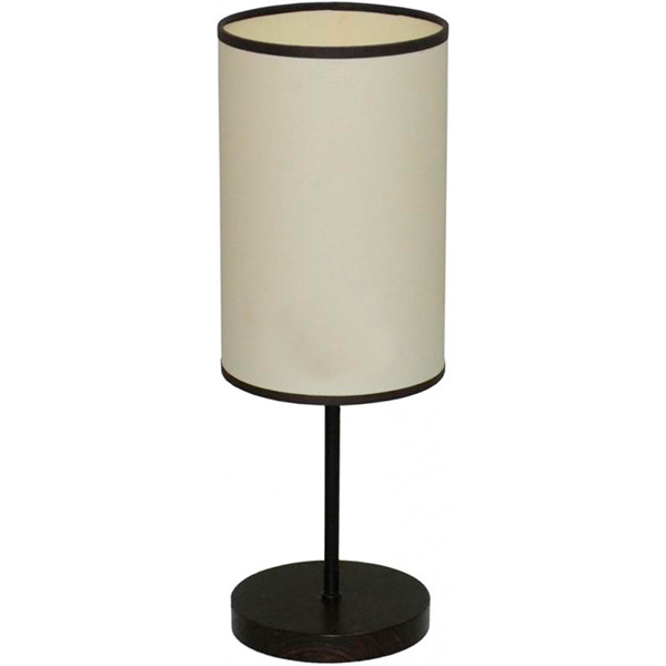 Настольная лампа декоративная Геотон ННБ 02-60-985 Пико 1x60 Вт E27 черный/беж 47896 