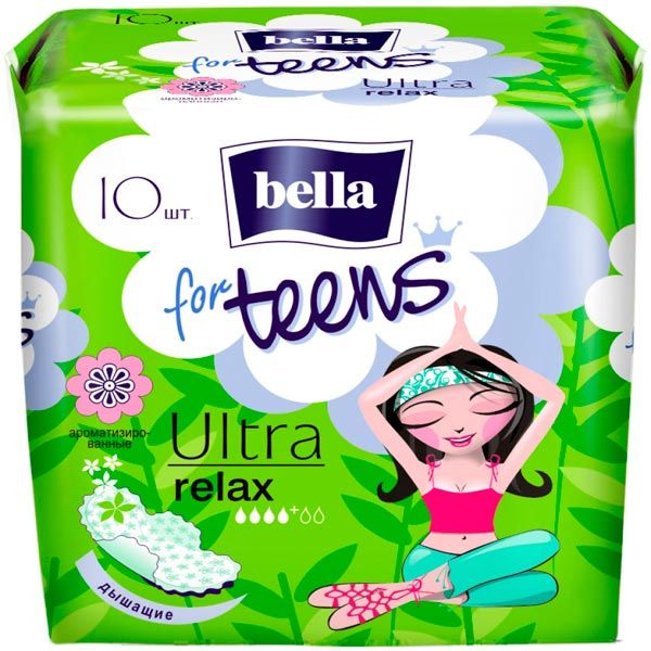 Прокладки гигиенические Bella for Teens Ultra Relax mini 10 шт.