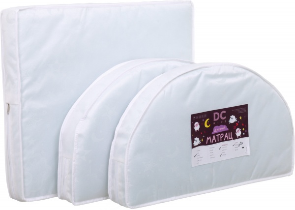 Матрац дитячий Соня 2 жакард овальний (з трьох частин) 60х120 см