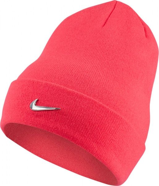 Шапка Nike Y NK BEANIE METAL SWOOSH 825577-617 OS рожевий