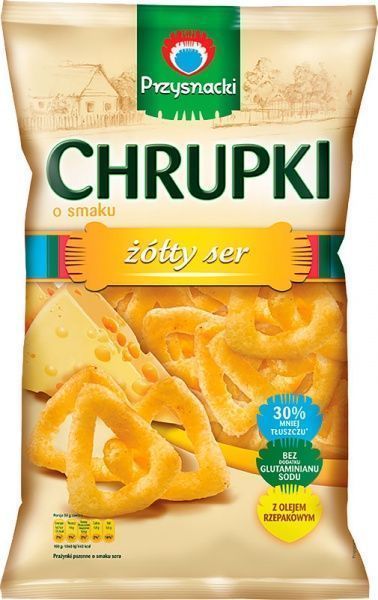 Снеки Przysnacki зі смаком сиру 75 г 