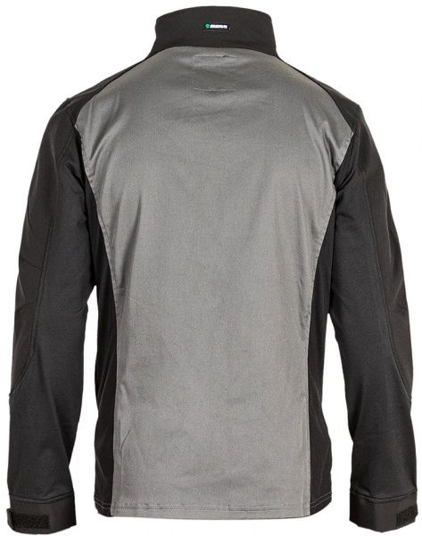 Куртка рабочая Sizam Liverpool эластичная р. XXL рост универсальный 30112 черный с серым