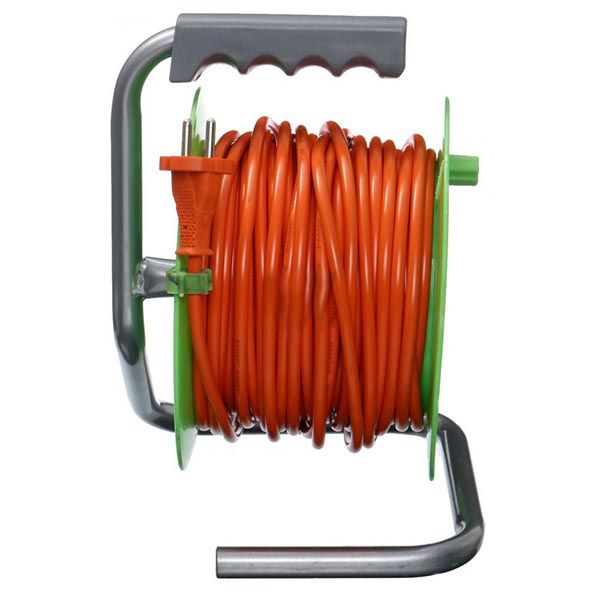 Подовжувач на котушці Expert Power ПВС 2х1,0 2,2 кВт без заземлення 4 гн. помаранчевий 20 м CR4E-2x1.0x20m 