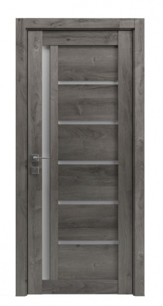 Дверне полотно Rodos Lux-6 Гранд ПО 700 мм небраска 