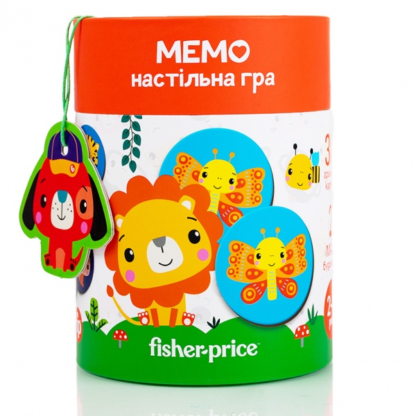 Игра настольная Vladi Toys Fisher Price Мемо в тубусе VT2910-04