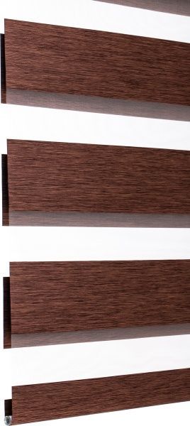 Ролета день-ночь Bella Vita JL3084-3 45x160 см коричневая 