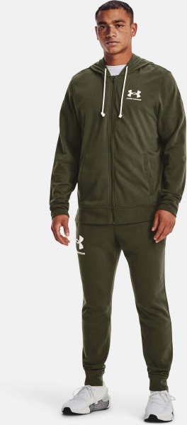 Штани Under Armour RIVAL TERRY JOGGER 1361642-390 р. M зелений