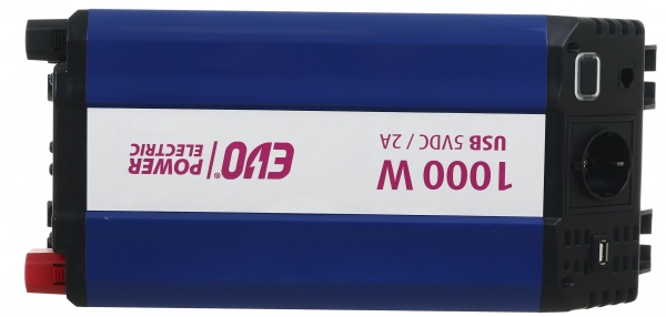 Інвертор Auto Assistance PROLINE AP1000IN 500Вт/1000Вт працює від 12V чистий синус 