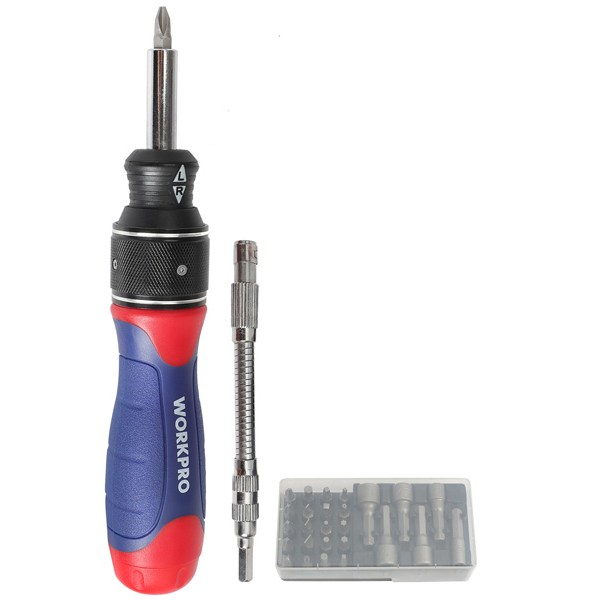 Отвертка со сменными насадками WORKPRO WP221052