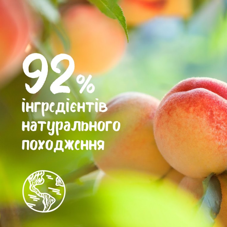 Гель для душа Le Petit Marseillais БИО Белый персик и нектарин 400 мл