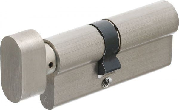 Цилиндр MVM Р6Е 40x30 ключ-вороток 70 мм матовый хром