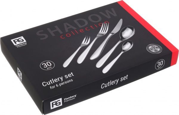 Набор столовых приборов Shadow Flamberg Premium