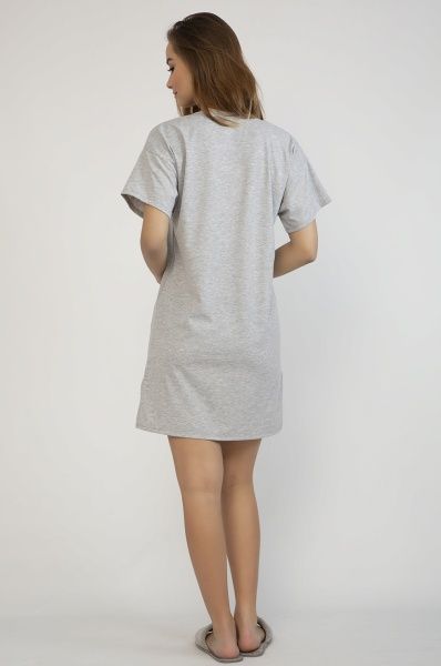 Ночная рубашка Roksana Cats 1091/16225 р. 3XL серый 
