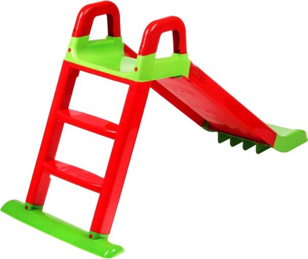 Горка детская Doloni Toys красно-салатовый 0140/01