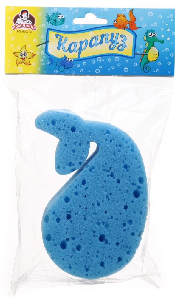 Мочалка Помічниця детская Карапуз в ассортименте