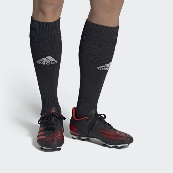 Бутси Adidas PREDATOR 20.4 FxG EE9566 р. UK 8 чорний
