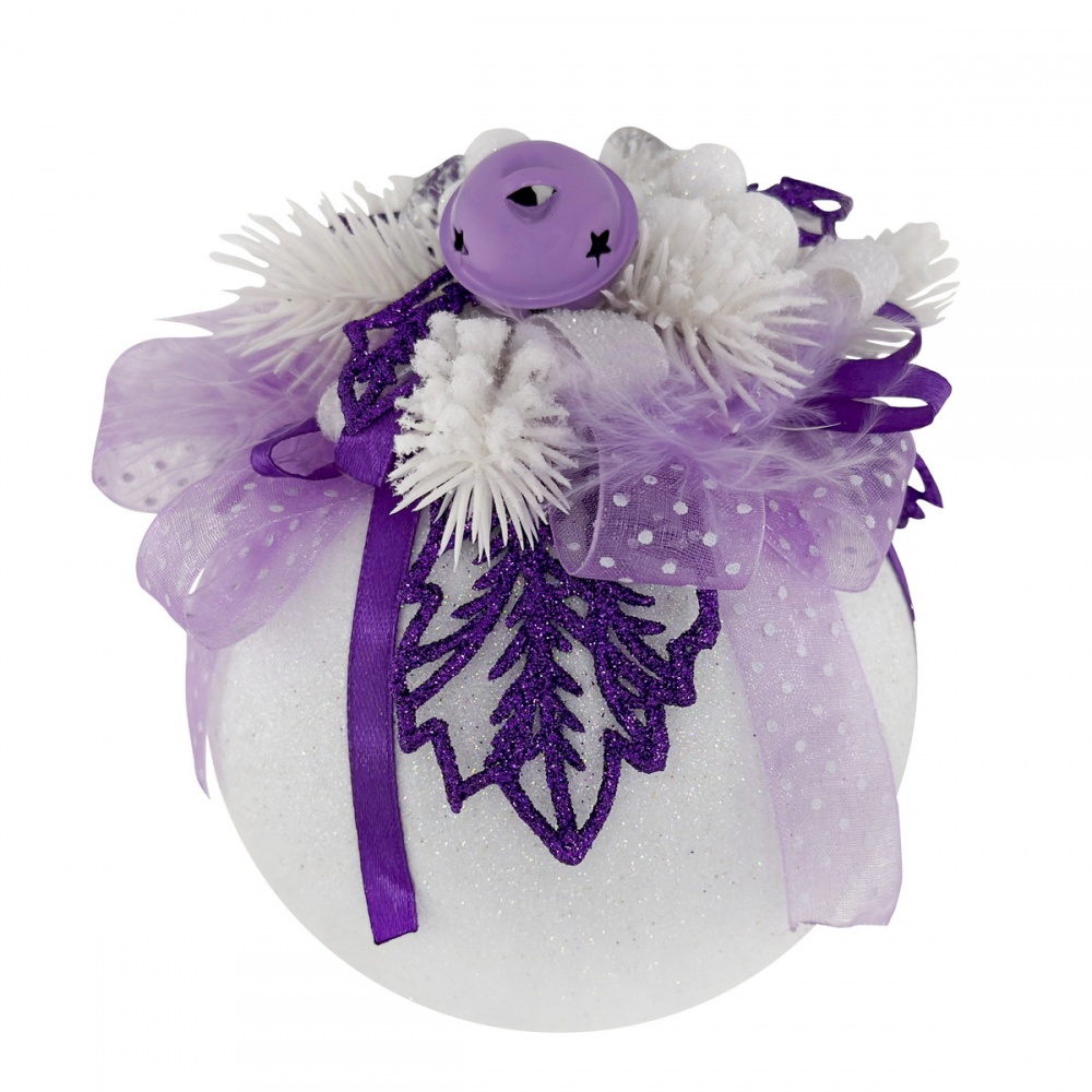 Подвеска декорированная MIS LT Шар 10 см в ассортименте