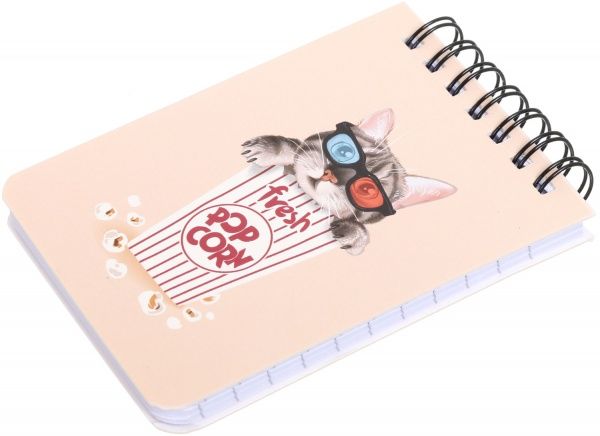 Блокнот Сучасні коти у кіно 10,5x7,5 см
