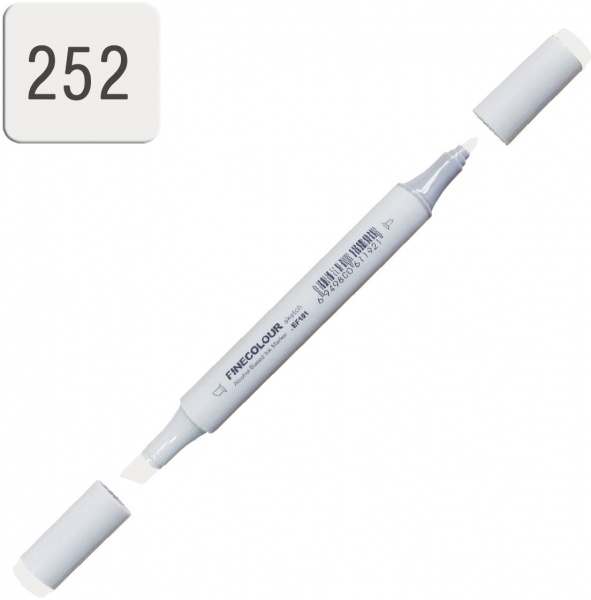Маркер спиртовий FINECOLOUR Junior EF101-252 сірий тонер №2 