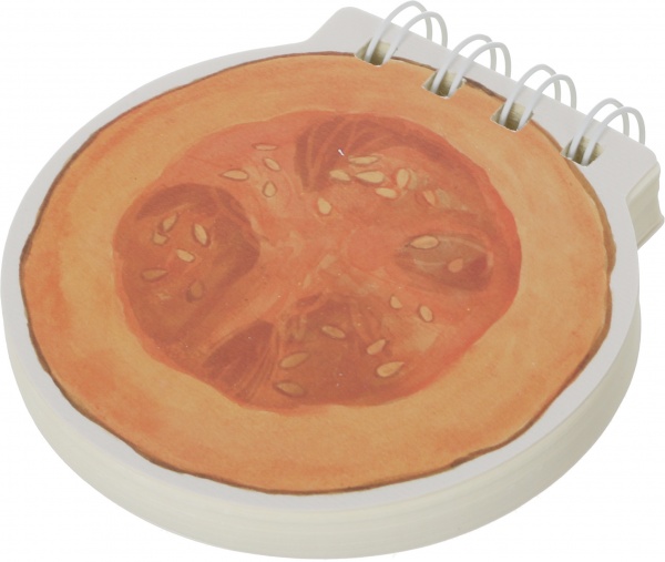 Блокнот дитячий овочі 9,3х9,3см 109 аркушів LG-21866