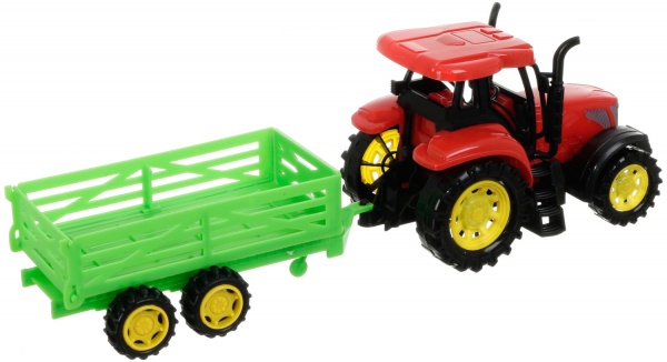 Ігровий набір Shantou х3 шт. фермерські трактори з причепами JY238848