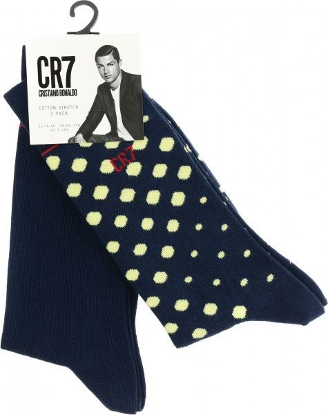 Шкарпетки CR7 8272-80-108 8272-80-108 2 пари синій р.40-46