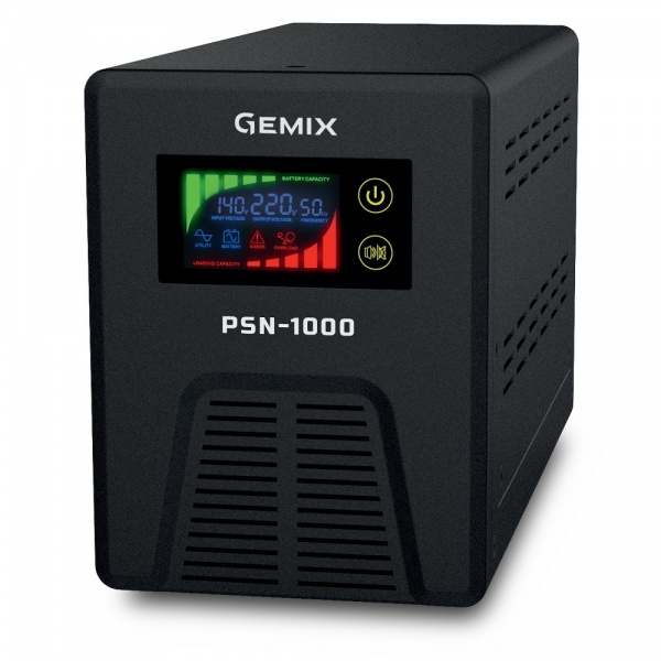 Джерело безперебійного живлення (ДБЖ) Gemix PSN-1000 PSN1000VA