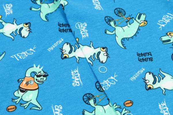 Человечек для мальчика Фламинго ясельный 647-217 р.74 бирюзовый 