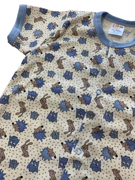 Песочник для мальчика Моя планета Синий еж р.68 Пс102-3 