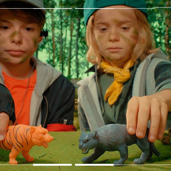 Стретч-іграшка Sbabam у вигляді тварини Повелителі лісу 8/SC21 