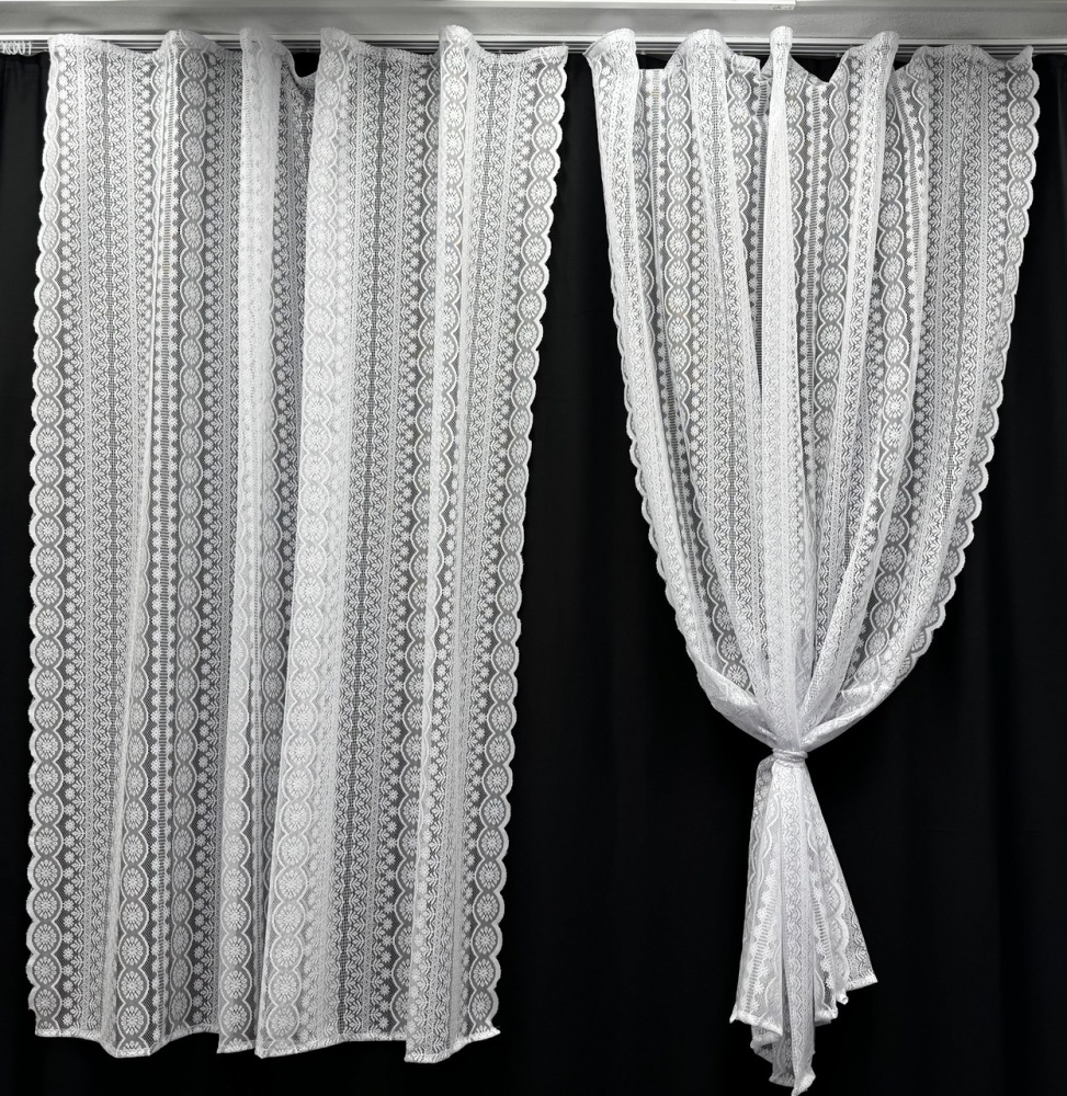 Тюль Вышиванка (комплект) 300х170 см